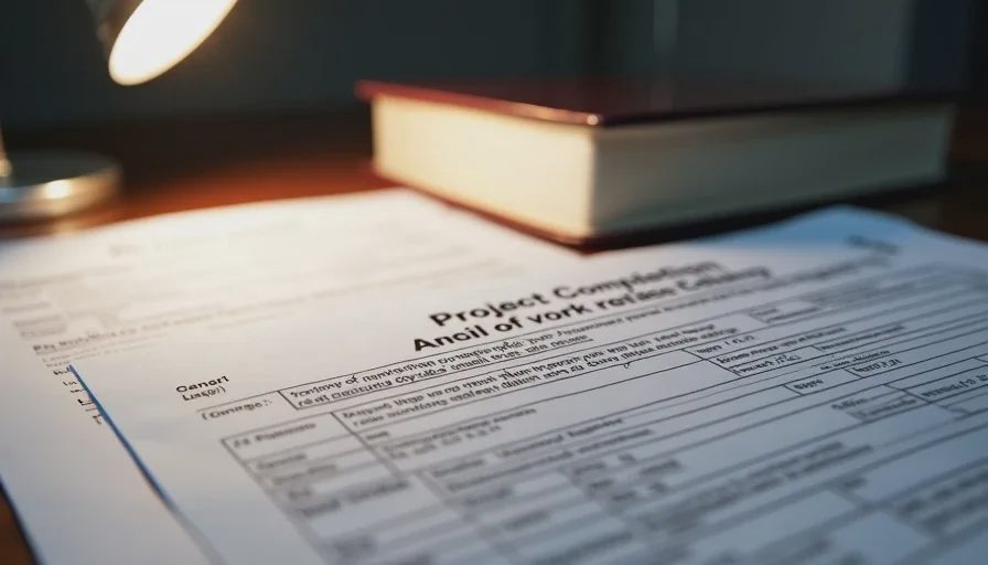 Paperwork required before releasing final retainage and last payment Retainage release documents and final lien waivers for renovation closeout