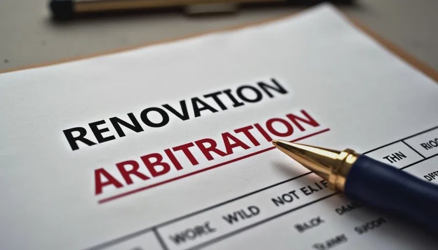 Arbitration Clauses in Residential Renovation Contracts: What They Actually Mean for the Homeowner