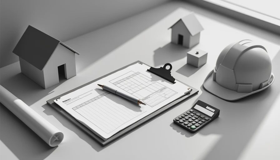 Illustration for contractor quote