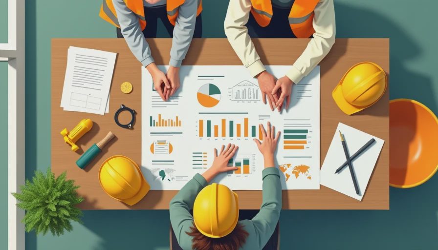 Visual context for construction contract laws