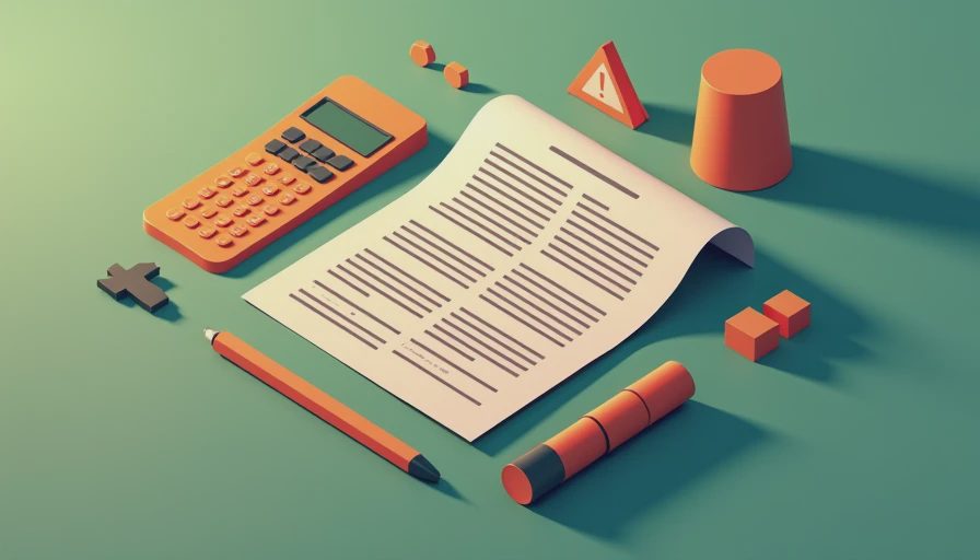 Visual context for contractor warranty clause loopholes