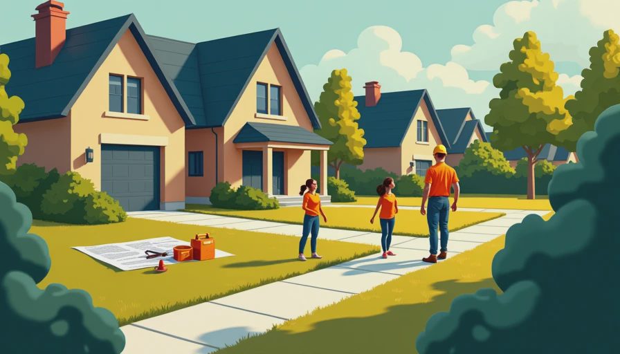 Visual context for homeowner construction contract