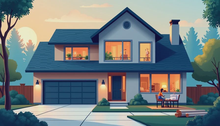 Visual context for construction loan for home improvement